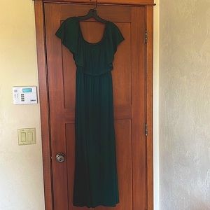Ecavus Emerald Green Maxi Dress, Size Medium.